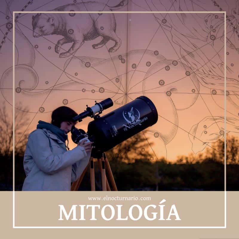 Mitología de las constelaciones en Madrid Observación con telescopio