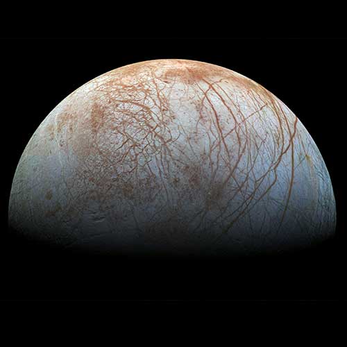 Europa, satélite de Júpiter Sistema Solar