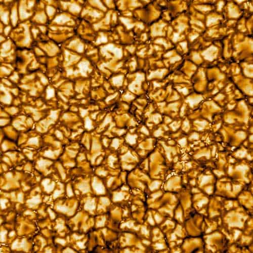 La superficie del Sol captada por el Telescopio Solar Daniel K. Inouye