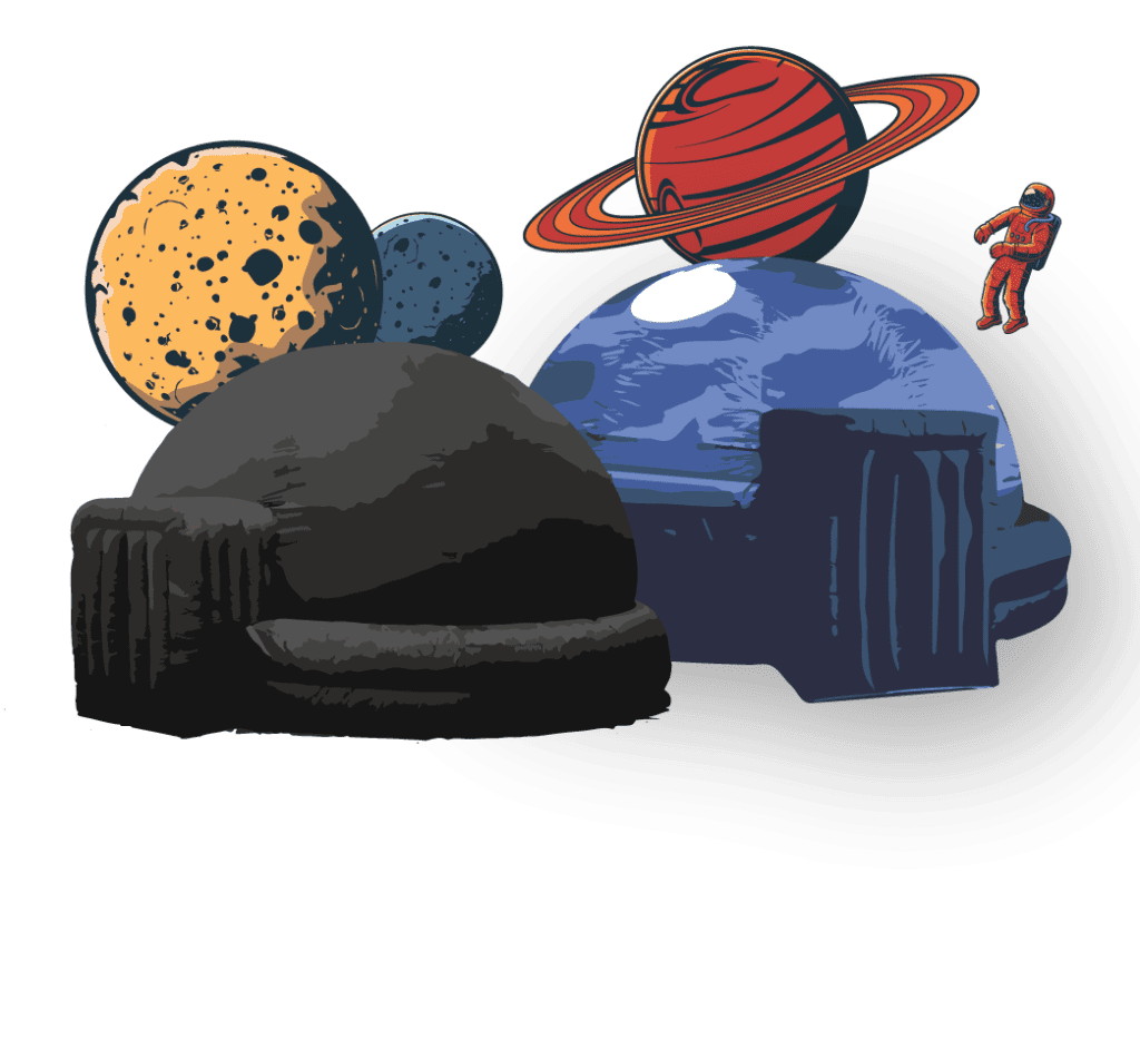 Planetarios móviles actividades de astronomía para colegios
