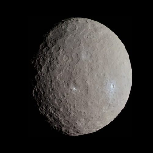 Fotografía del planeta enano Ceres